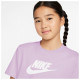 Nike Παιδική κοντομάνικη μπλούζα Sportswear Crop Futura Tee Nike Παιδική κοντομάνικη μπλούζα Sportswear Crop Futura Tee